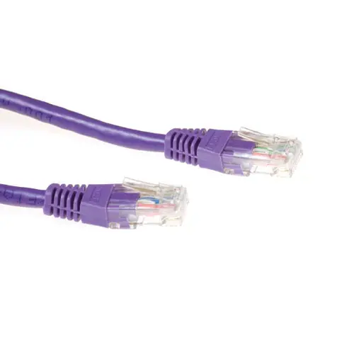 ACT Purpura 10 metru Cat6a U/UTP