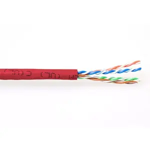 Патч-кабель ACT CAT6A U/UTP PVC 305м Красный