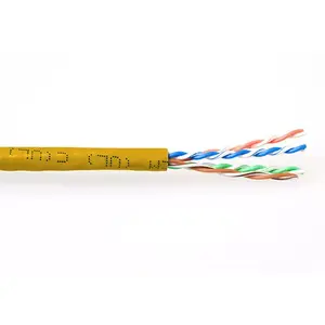 Patch Cable ACT CAT6A U/UTP PVC 305m Yellow