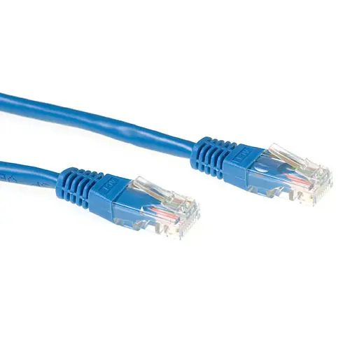 Tīkla plākstera kabelis ACT IB1302 Blue
