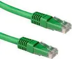 ACT Tīkla kabelis Cat6a U/UTP RJ45 2m Zaļš LSZH IB1402