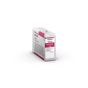 Картридж Epson Singlepack Magenta T850300, пигментные чернила 80 мл, яркий маджента, 1 шт