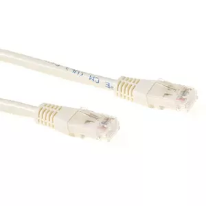 Patch Cable ACT Ivory 25 meter U/UTP CAT6 with RJ45 Connectors