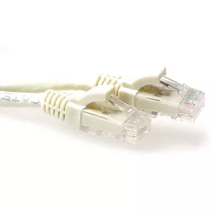 Патч-кабель ACT Ivory 30 метров U/UTP CAT6
