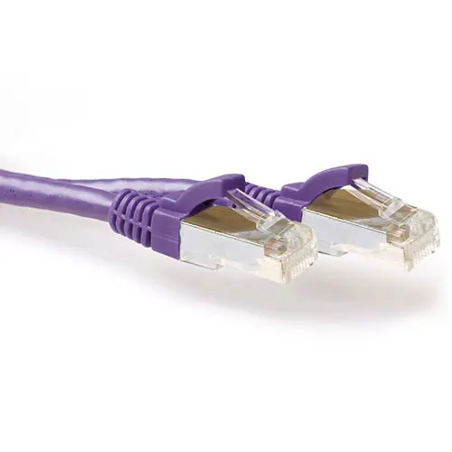 Tīkla plākstera kabelis ACT Cat6a S/FTP