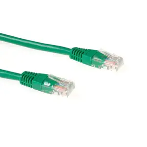 Patch Cable ACT Green 0.25m U/UTP CAT6 RJ45