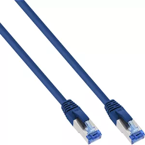 InLine Patch Cable S/FTP PiMF Cat.6A halogen free 500MHz blue 20m