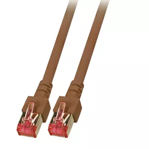Networking Cable EFB Elektronik K5517.0,25 RJ-45 Cat6 0.25 m Brown