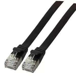 Сетевой кабель EFB Elektronik K5545SW.1 RJ-45 Cat6a 1 м Черный