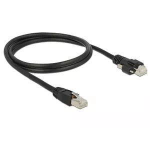 Сетевой кабель DeLOCK 85667 RJ-45 Cat6 1м Черный
