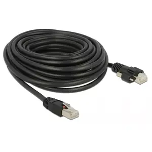 Сетевой кабель DeLOCK 85672 RJ-45 Cat6 10 м Черный