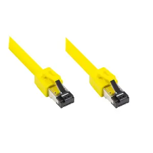 Сетевой кабель Alcasa 8080-075Y желтый 7.5м Cat8.1 S/FTP
