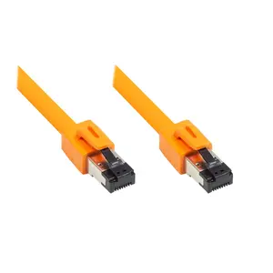 Сетевой кабель Alcasa 8080-010O 1м Cat8.1 S/FTP Оранжевый
