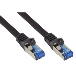 Сетевой кабель Alcasa 8060-SF150S Черный 15 м Cat6a S/FTP