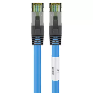 Сетевой кабель Wentronic 45658 Синий 0.5м Cat8.1 S/FTP