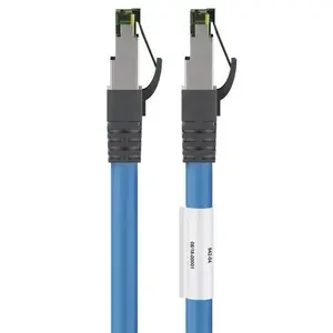 Сетевой кабель Wentronic 45659 Синий 1м Cat8.1 SF/UTP