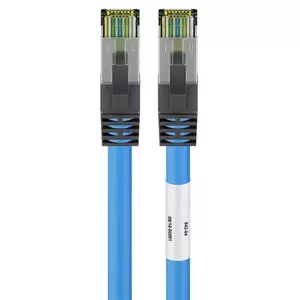 Pārejas vads Goobay CAT 8.1 3m S/FTP Zils