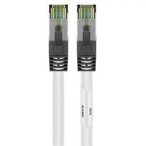 Патч-корд Goobay CAT 8.1 S/FTP PiMF белый 5м