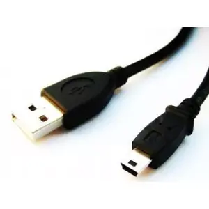 Кабель GEMBIRD USB 2.0 A — Mini-USB B 1.8 м, штекер–штекер, чёрный