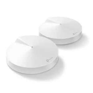 TP-Link Deco M9 Plus(2-pack) Трехдиапазонный (2,4 ГГц/5Ггц/5ГГц) Wi-Fi 5 (802.11ac) Белый Внутренний