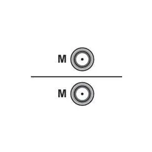 Коаксиальный кабель ALLNET LMR-195 SMA(m) — SMA(m) 500 см