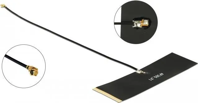 Antena DeLOCK TETRA MHF, 12539, 4043619125395
