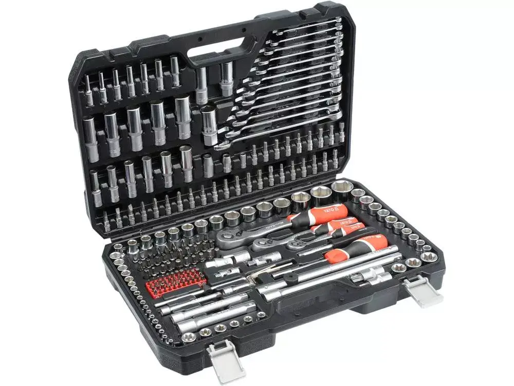 Ligzdu komplekts YATO YT-38841 216 daļas 1/4" Photo 2