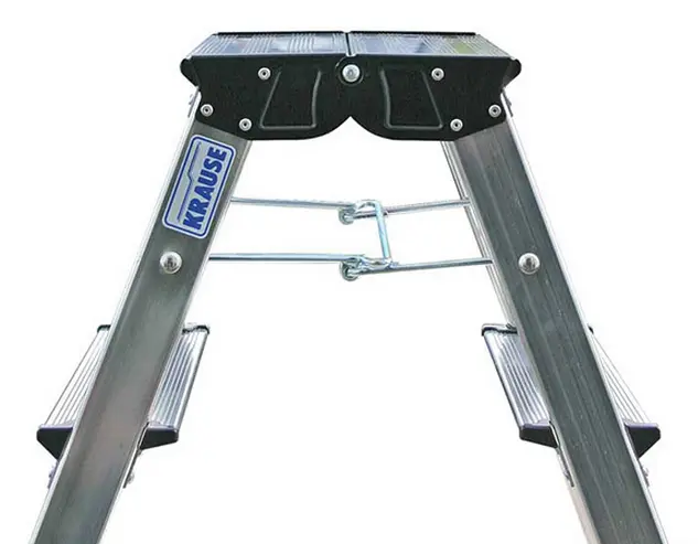 Folding step ladder Krause Treppy Silver 130020 Photo 6
