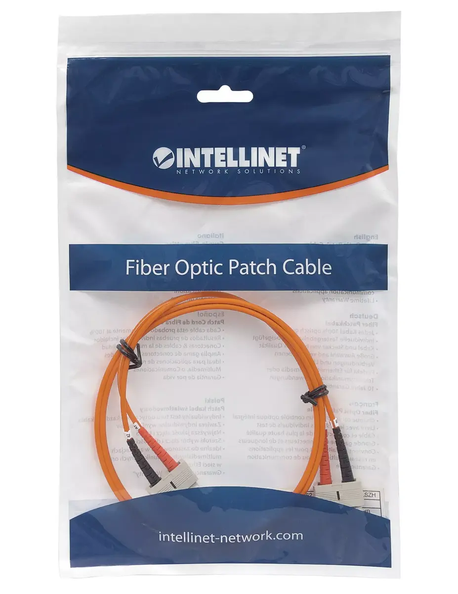 Optiskā šķiedru patch kabelis Intellinet OM1 SC/SC Photo 4