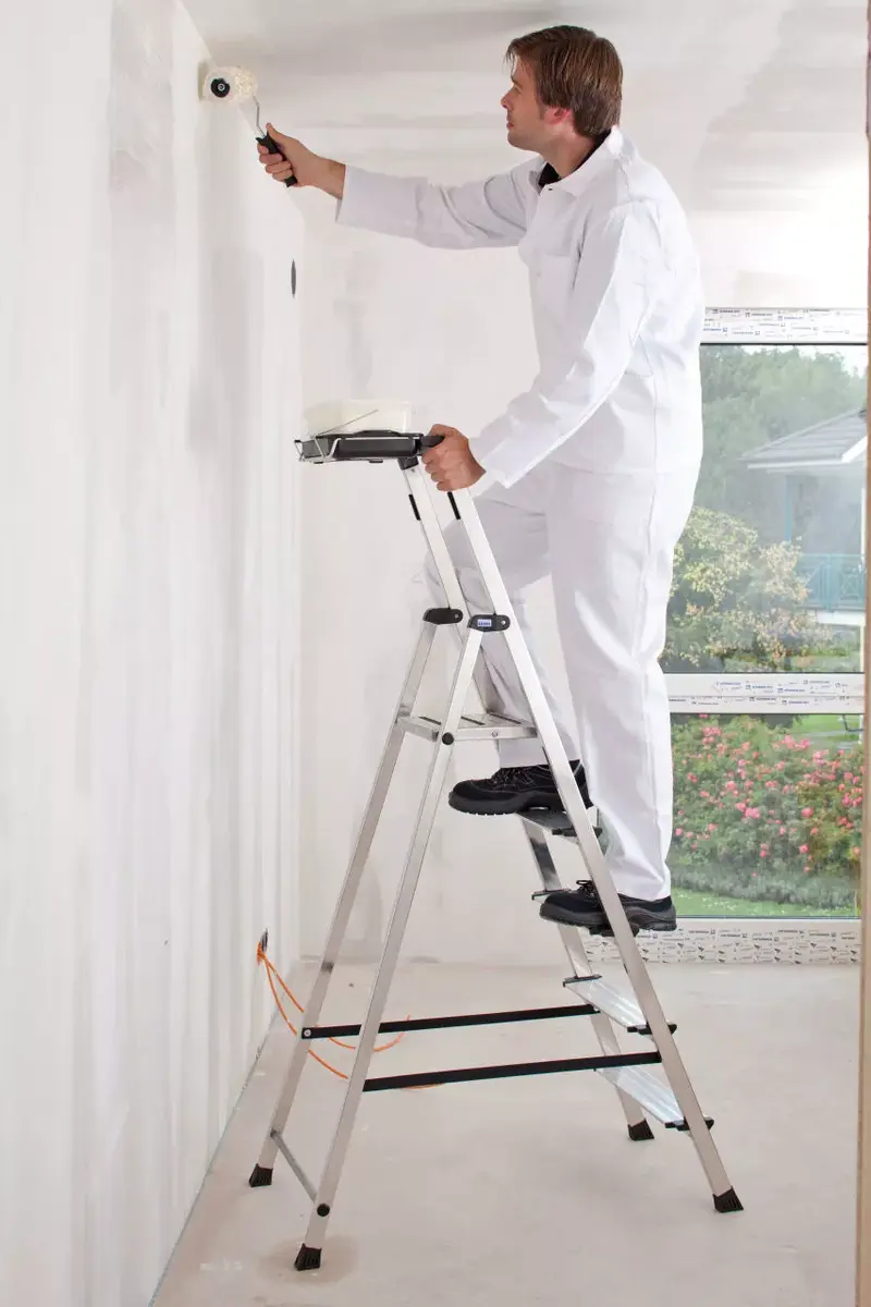 Sadaļveida kāpnes Krause 126535 — alumīnijs, 5 pakāpieni Photo 6