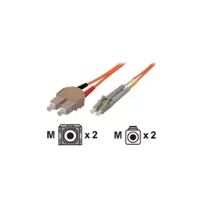 Fibre Optic Cable Tecline 3m 50/125 µm SC/LC