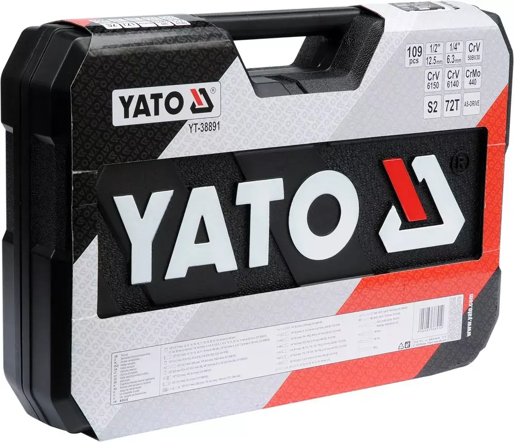 Mehāniķu rīku komplekts Yato YT-38891 Photo 4