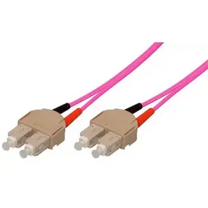 Fibre optic cable Tecline 25m OM4 SC Duplex