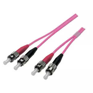Оптоволоконный кабель EFB Elektronik O0348.2 2 м ST Purple