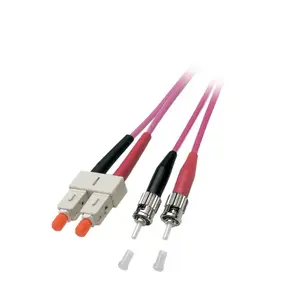 Оптоволоконный кабель EFB Elektronik O0347.5 5 м ST SC Фиолетовый