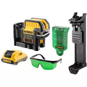 DeWalt laser level DCE0825D1G-QW — compact 3-beam layout, 620 g, single pack