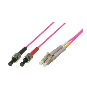 Fibre optic cable Tecline 10m 50/125 µm 2 x ST/LC
