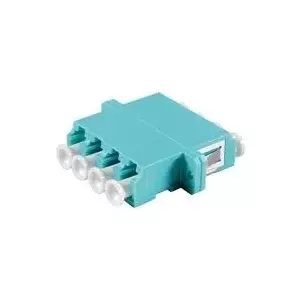 Fiber optic LC/LC coupling Tecline 90779 multimode, plastic housing, ceramic ferrule