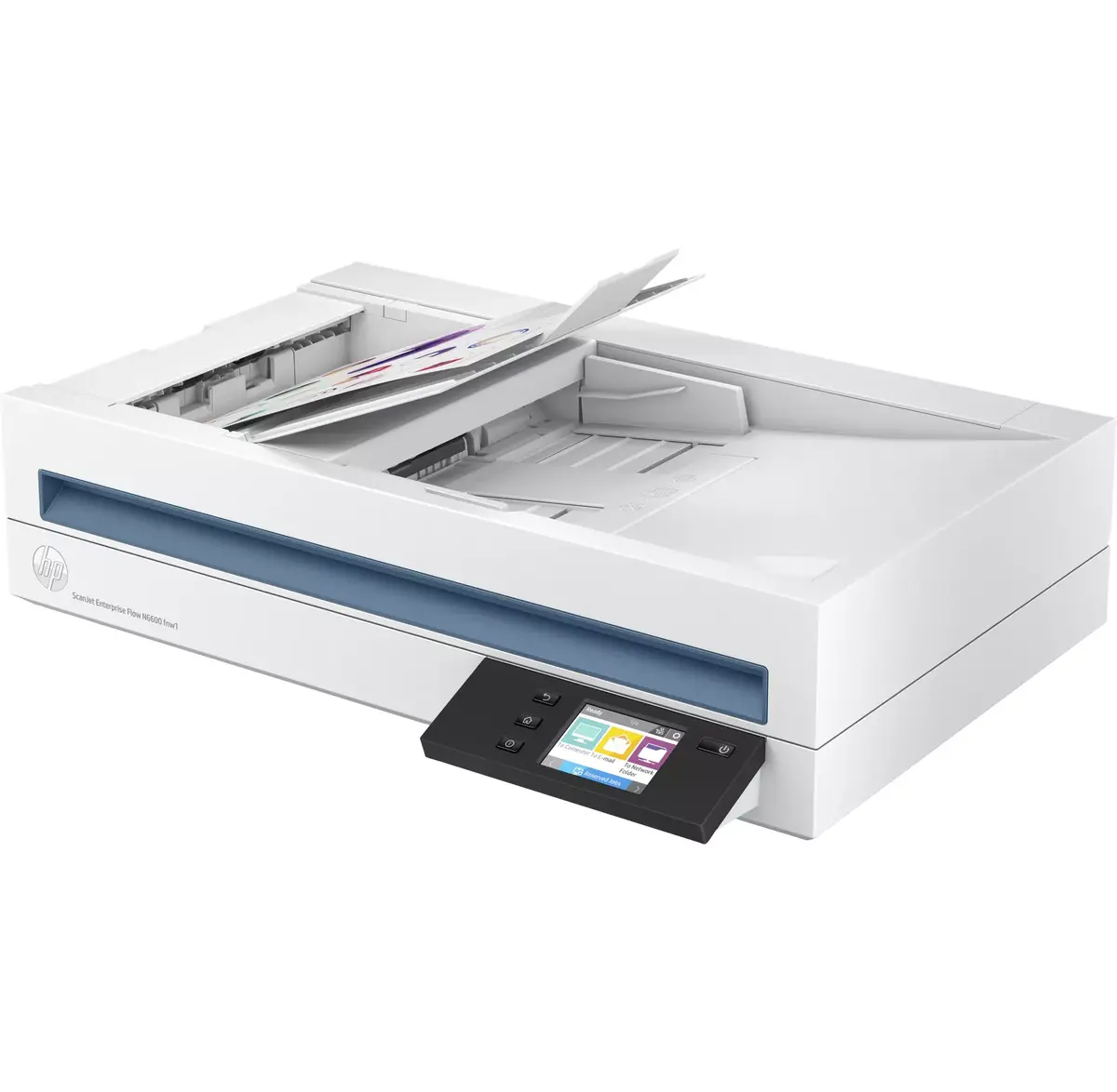 Плоский и ADF сканер HP Scanjet Enterprise Flow N6600 fnw1 Photo 4