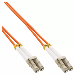 Fiber Optical Duplex Cable LC/LC InLine 88541 50/125µm OM2 1m