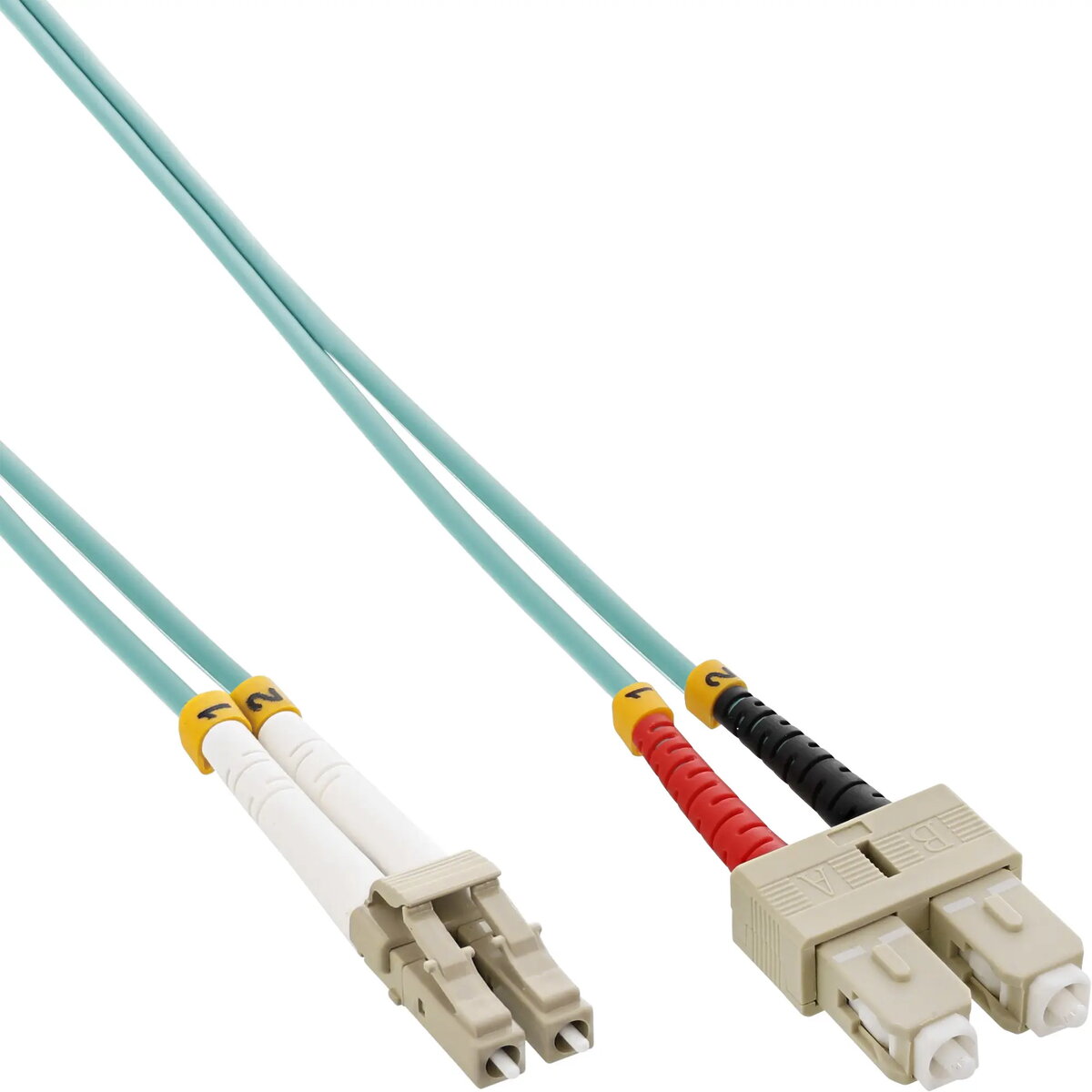 InLine LC/SC 50/125µm OM3 Duplex optiskās