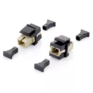 Fiber Optic Keystone Adapter Equip SC Simplex
