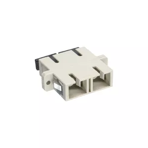 Duplex Fiber Optical Adapter SC/SC MM Ceramic Sleeve with Flange InLine 89992A