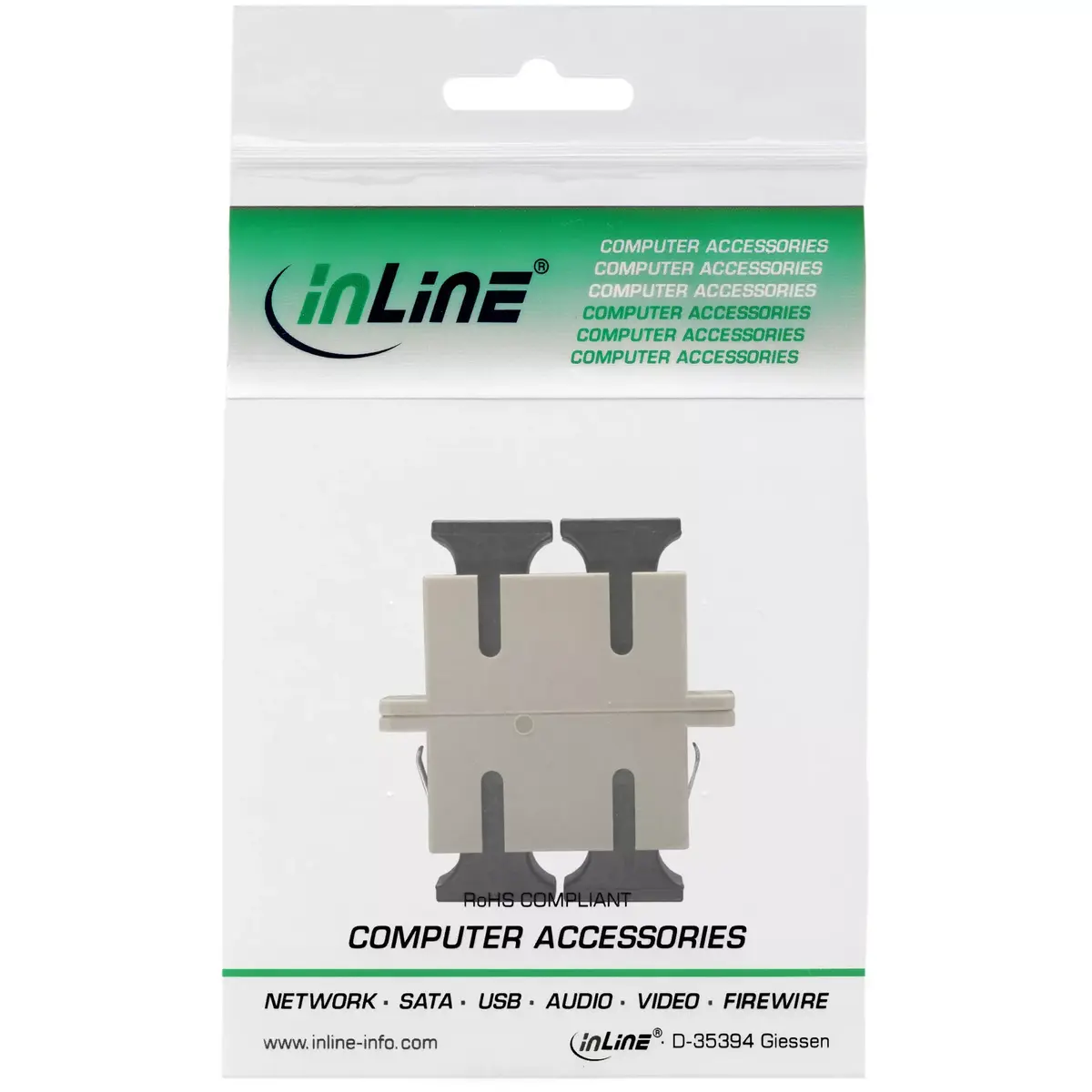 Fiber Optical Adapter SC/SC MM InLine 89992A Photo 3
