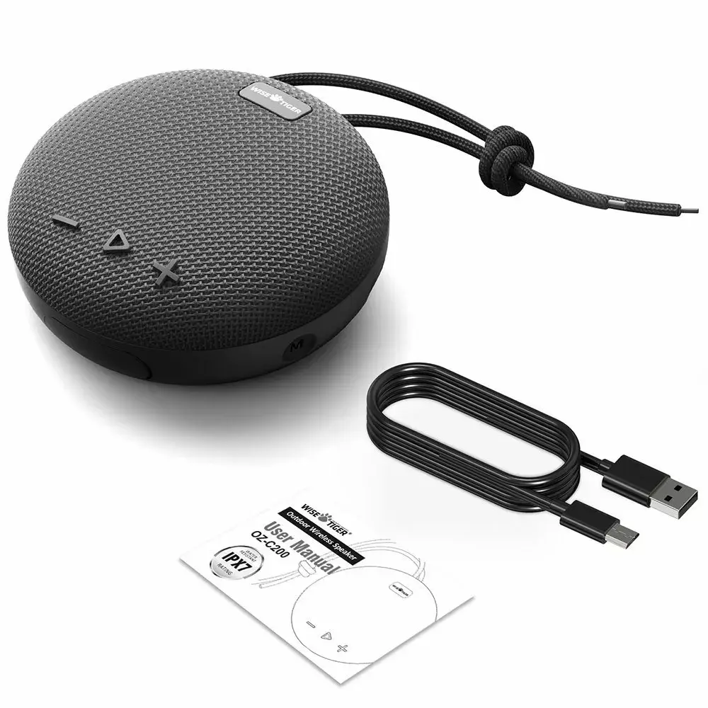 Portable Speaker Wise Tiger C200 WT-C200BK Photo 7