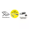 USB kabelis ROLINE USB 2.0 Micro USB B Male - USB A Female Photo 4