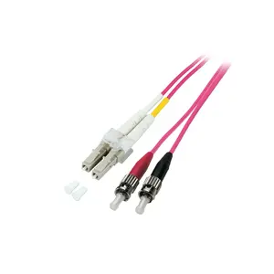 Fibre optic cable Alcasa LW-802LT4 2m LC ST Violet
