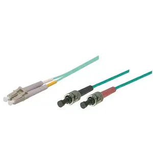 Fibre optic patch cable Good Connections Alcasa 3 m OM3 ST–LC duplex, 50 µm core