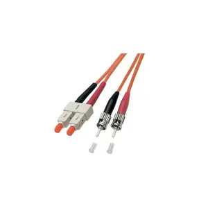 Fibre optic cable Alcasa LW-805TC 5 m ST SC Orange