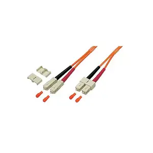 Fibre optic cable Alcasa LW-815SC 15 m SC Orange